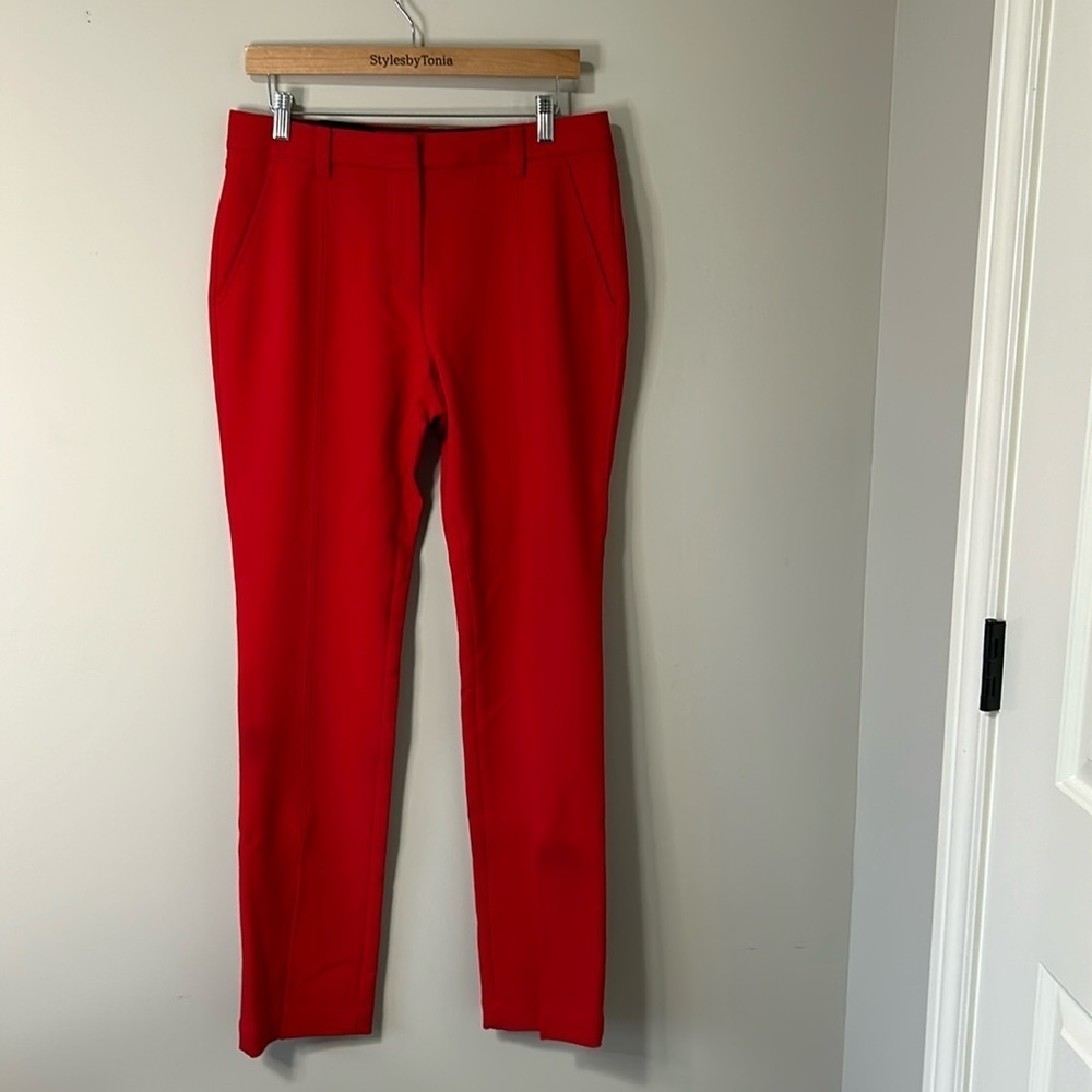 Alc Red Conway Trouser Double Split Bootcut Flair… - image 3